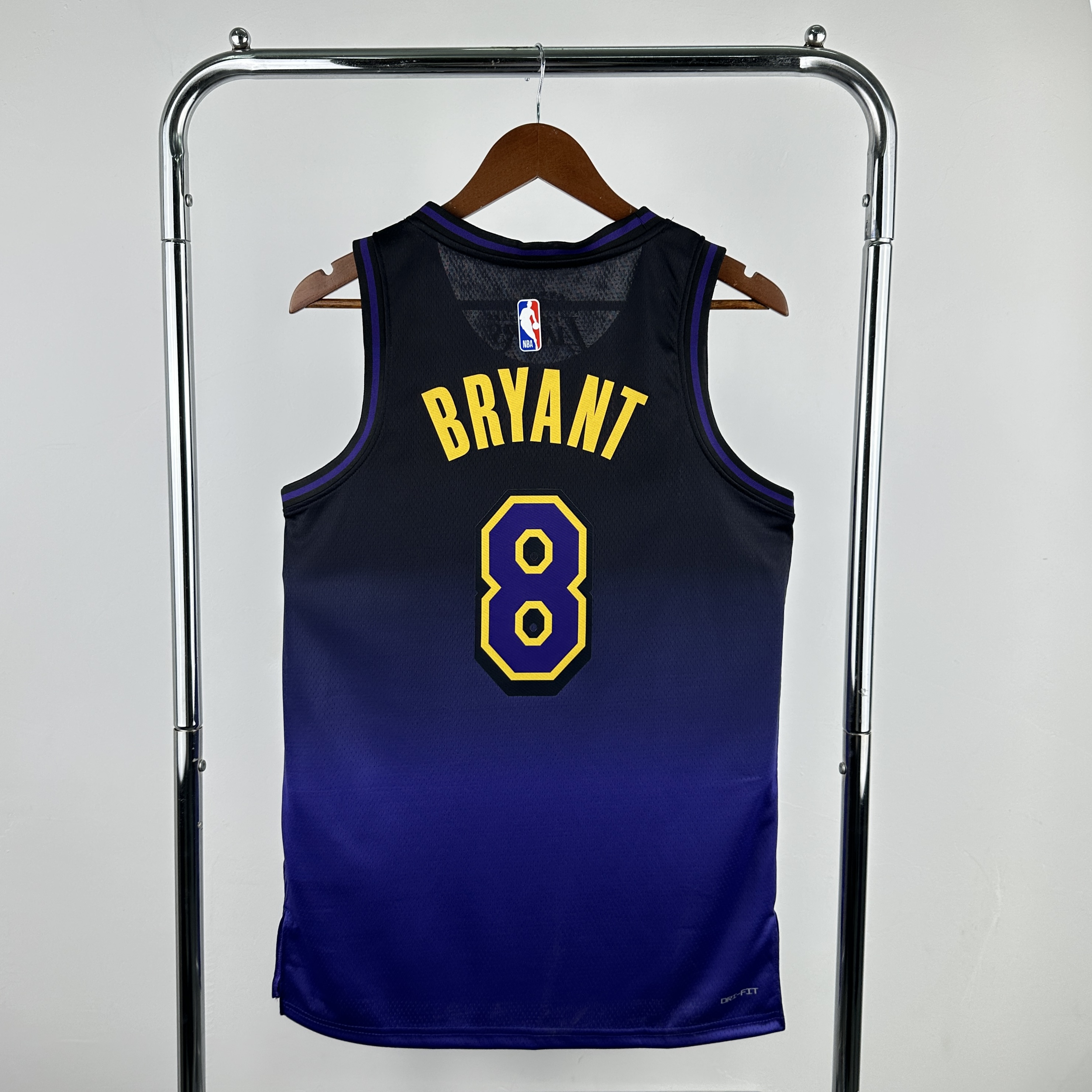 Men Los Angeles Lakers #8 Bryant Purple City Edition Season Nike 2025 NBA Jersey